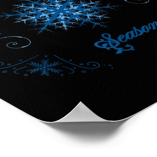 Zing Season - I'm Cold 24_7 Literally Zing Winter Poster (Hoek)