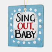 Zing uit, Baby Ornament (Links)