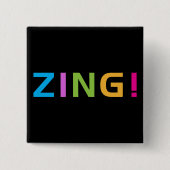 ZING! VIERKANTE BUTTON 5,1 CM (Voorkant)