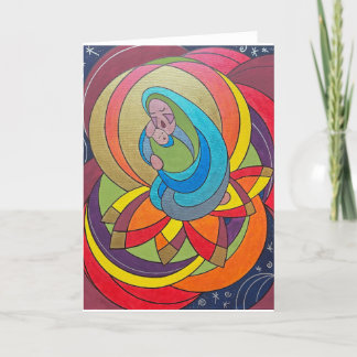 Zing voor de baby's notitiekaartje