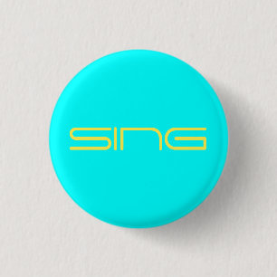 Zing voor Joy Ronde Button 3,2 Cm