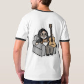 Zing zing een lied...... t-shirt (Achterkant volledig)
