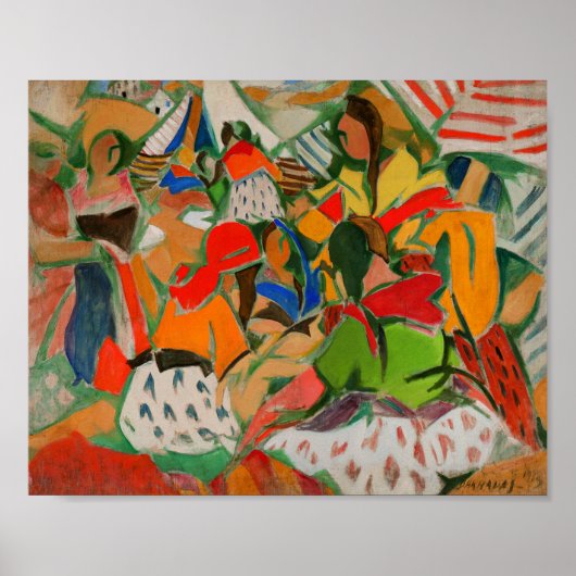 Zíngaras | Rafael Barradas Poster (Voorkant)