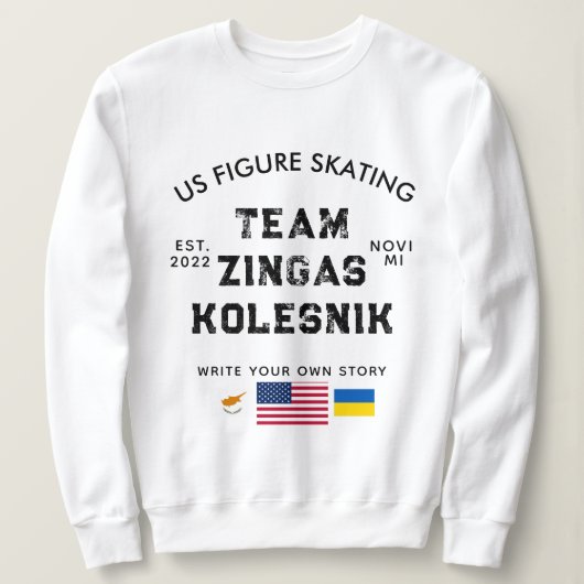 Zingas Kolesnik lichte shirt (Design voorkant)