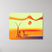 Zingdroesem ~ Chatting Canvas Afdruk (Voorkant)