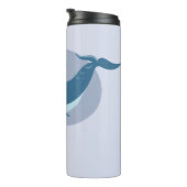Zingen als een walvis Schattigee walvis Thermosbeker (Geroteerd rechts)