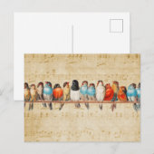 Zingen en strijken briefkaart (Voorkant / Achterkant)