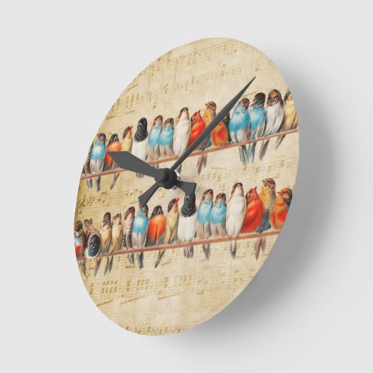 Zingen en strijken ronde klok (Hoek)