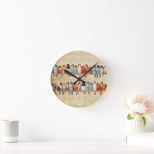 Zingen en strijken ronde klok (Huis)