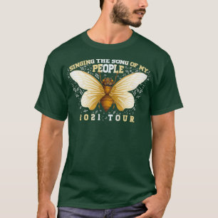 Zingen Het lied van mijn volk Brood X Cicada USA T-shirt
