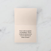 Zingen Hippo Verjaardag Kaart/personaliseren Kaart (Binnen)