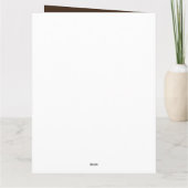 Zingen Ik druk mezelf uit door te zingen Kaart (Achterkant)