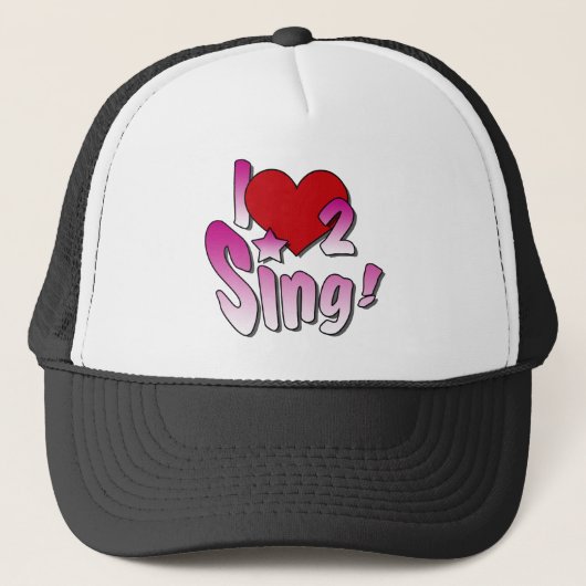 Zingen - Ik hou van 2 Zing Trucker Pet (Voorkant)