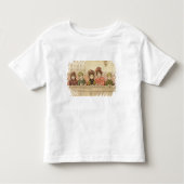 Zingen in de kerk (met papier) kinder shirts (Voorkant)