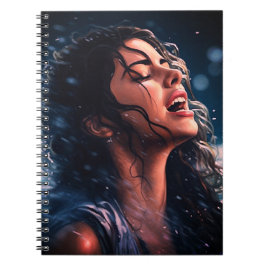 Zingen in de regen notitieboek