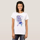 Zingen in de regen t-shirt (Voorkant volledig)