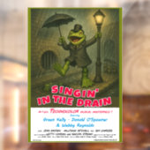 Zingen in de Riool Filmparodie Raamsticker (Vel 2)