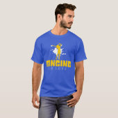 zingen is liefde jongen t-shirt (Voorkant volledig)