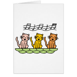 Zingen Katten Tshirts en geschenken