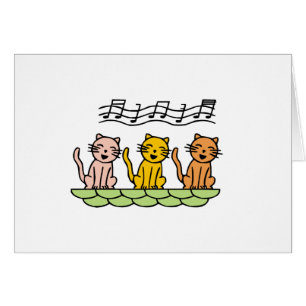 Zingen Katten Tshirts en geschenken