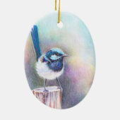 Zingen op de nieuwe dag - keramisch ornament (Achterkant)