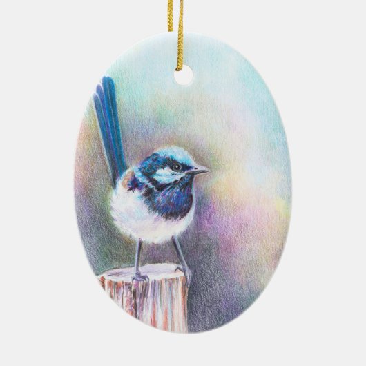 Zingen op de nieuwe dag - keramisch ornament (Achterkant)