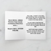 Zingen Robot Verjaardag Malfunction! (Binnen)