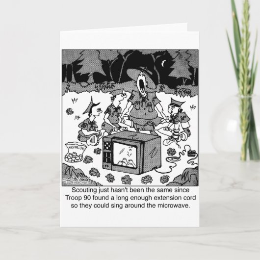 Zingen rond de magnetron kaart (Voorkant)