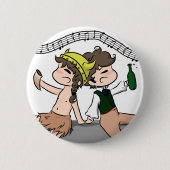 zingen! ronde button 5,7 cm (Voorkant)