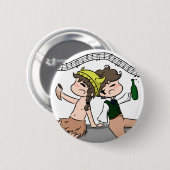 zingen! ronde button 5,7 cm (Voorkant /achterkant)