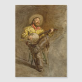Zingen Spaanse cowboy en banjo spelen Trail Song (Voorkant)