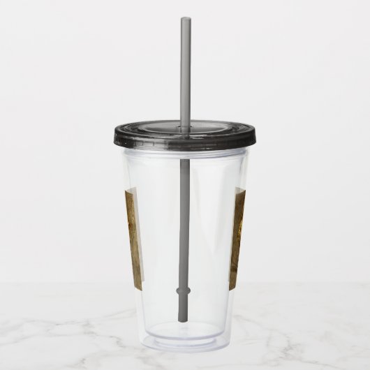 Zingen Spaanse cowboy en banjo spelen Trail Song Acryl Drinkbeker (Rechts)