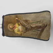 Zingen Spaanse cowboy en banjo spelen Trail Song Golfheadcover (Voorkant)