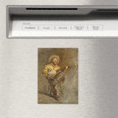 Zingen Spaanse cowboy en banjo spelen Trail Song Magneet (Insitu (Vaatwasser))