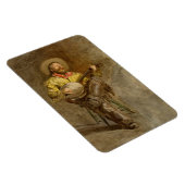 Zingen Spaanse cowboy en banjo spelen Trail Song Magneet (Rechterzijde)