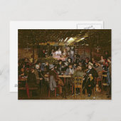 Zingend aan een Captive Crowd Briefkaart (Voorkant / Achterkant)