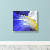 Zingend de Blauwen! Canvas Afdruk (Insitu (Houten vloer))