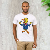 Zingend Vogel Mannen T-shirt