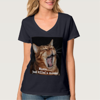 Zingende Bengalen Kat Queen Song Parody Womans T-shirt