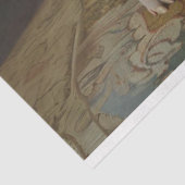 Zingende Biggen in Kant Jurken Decoupage, Tissuepapier (Detail)