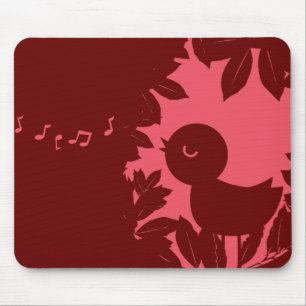 Zingende Bird Mousepad Muismat