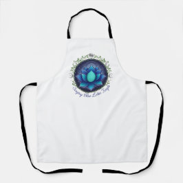 Zingende Blauwe Lotus Tempel Schort
