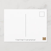 Zingende Coquí Briefkaart (Achterkant)