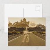  zingende cowboy Birthday Briefkaart (Voorkant / Achterkant)
