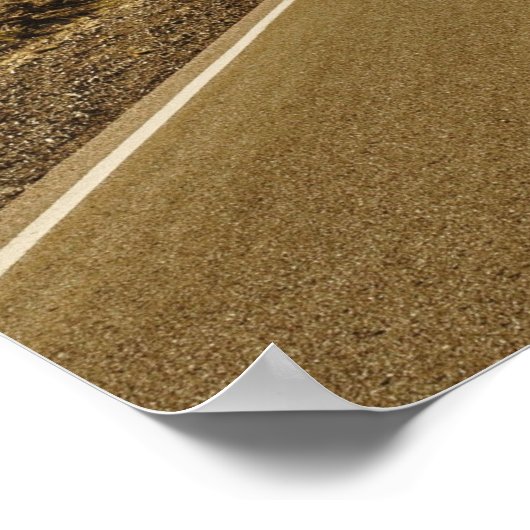  zingende cowboy Birthday Poster (Hoek)