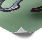 Zingende Cowboy Poster (Hoek)