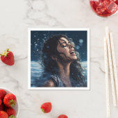 zingende dame servet (Insitu)