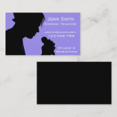 Zingende en vocale muziekkracht Vrije leraar Visitekaartje (Voorkant / Achterkant)