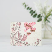 Zingende Gepersonaliseerd Briefkaart (Staand voorkant)