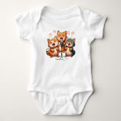 Zingende Katten Romper (Voorkant)